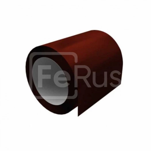 Рулон оцинкованный с полимерным покрытием (окрашенный) 0,4x1250 RAL 2001 Zn140